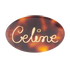 Celine Logo Hairclip, front view